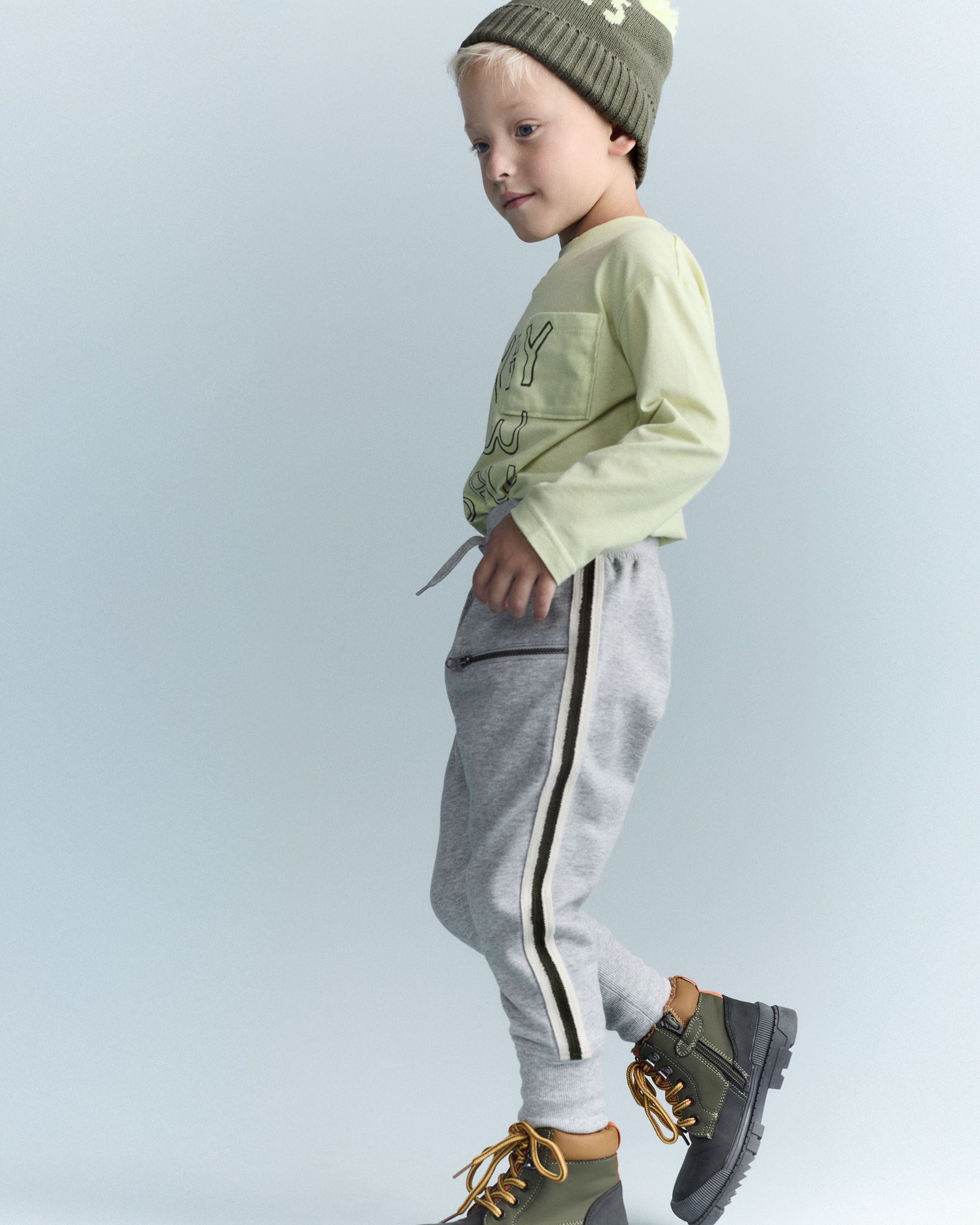 Otter Avenue Toddler Fleece Jogger Pant 12M Heather Grey 17$