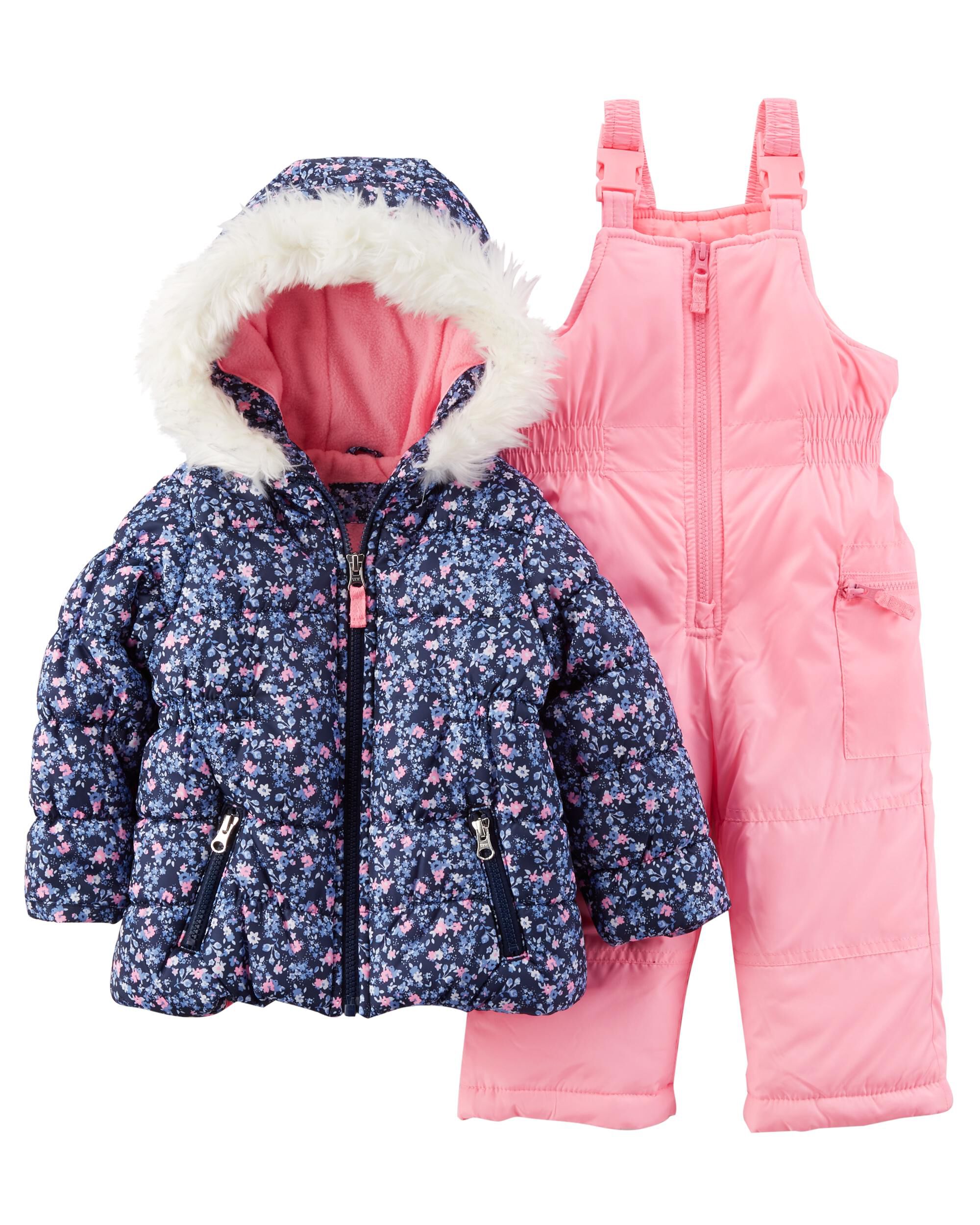 carters 2 piece snowsuit