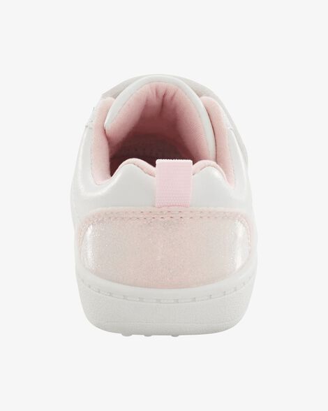  Product image 3 of  Every Step® First Walker  Flower Casual Sneakers - White