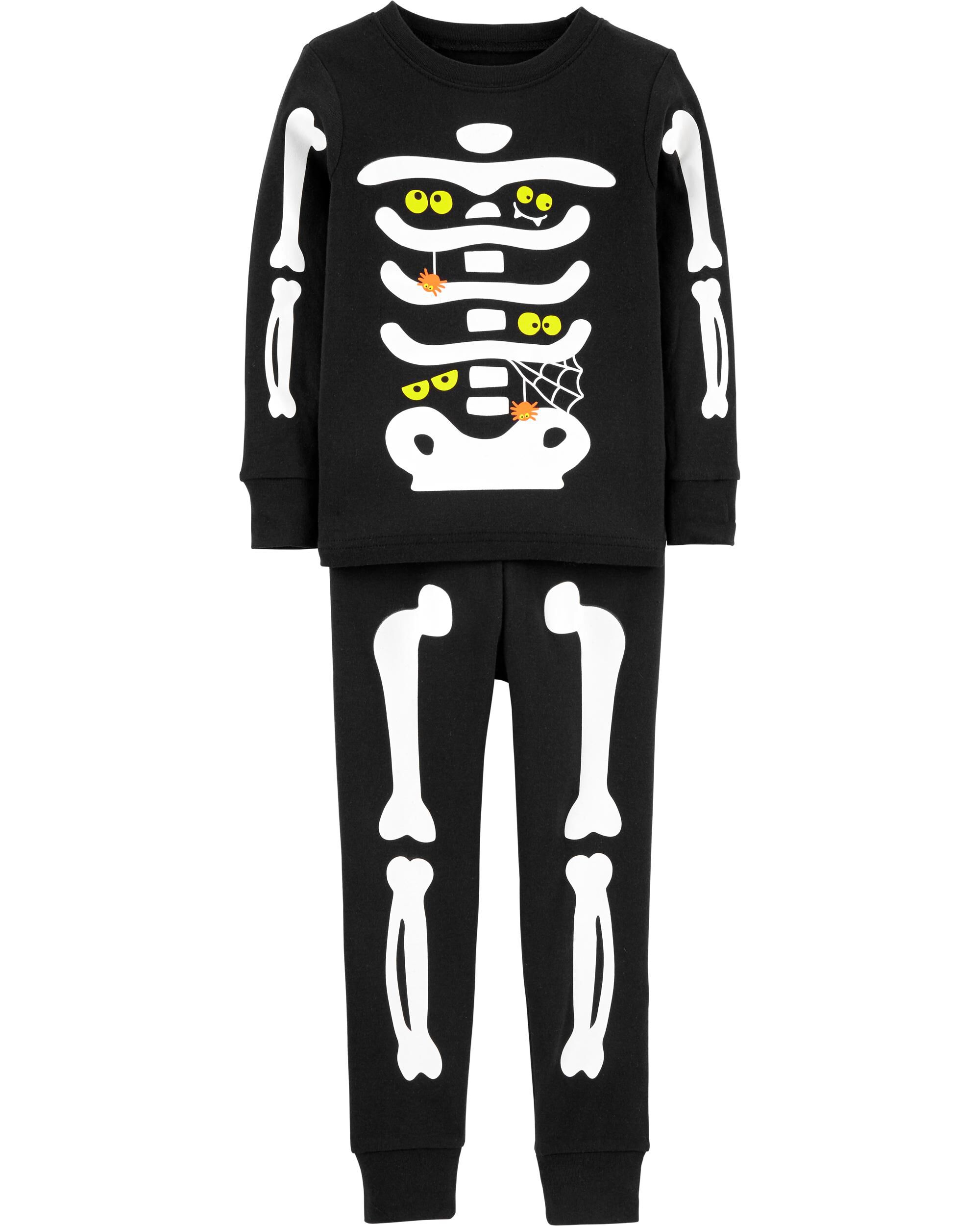 carters skeleton pajamas
