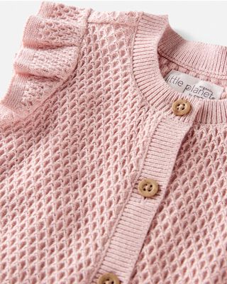 Product image 2 of Baby Organic Cotton Sweater Knit Romper
