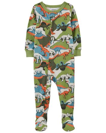 Baby 1-Piece Dinosaur 100% Snug Fit Cotton Footie Pajamas