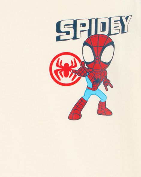  Product image 3 of Toddler Marvel™ Spider-Man Short-Sleeve Graphic Tee - Cream