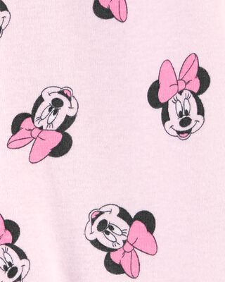 Product image 2 of Toddler 1-Piece Minnie Mouse 100%  Cotton Footie Pajamas