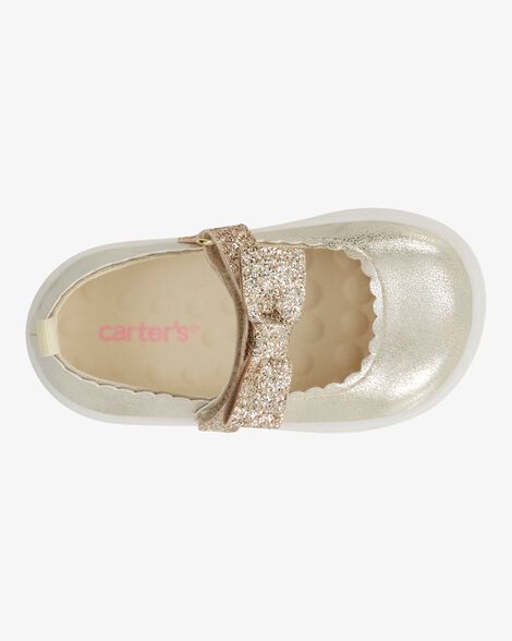  Product image 4 of  Every Step® First Walker Mary Jane Shoes - Gold