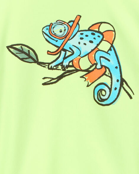 Product image 4 of Toddler 2-Piece Iguana Long-Sleeve Rashguard & Trunks Set