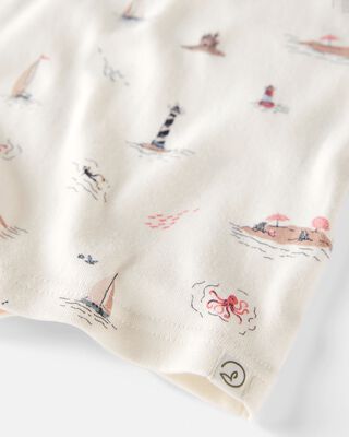 Product image 2 of Kid Organic Cotton Pajamas in Coastal Vacation