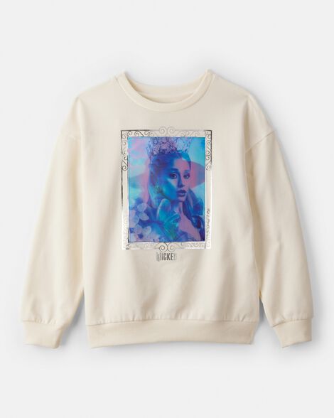 Girls Wicked Pullover Sweatshirt - Cream