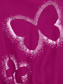 Pink - Baby Butterfly Thermal Top, Selected