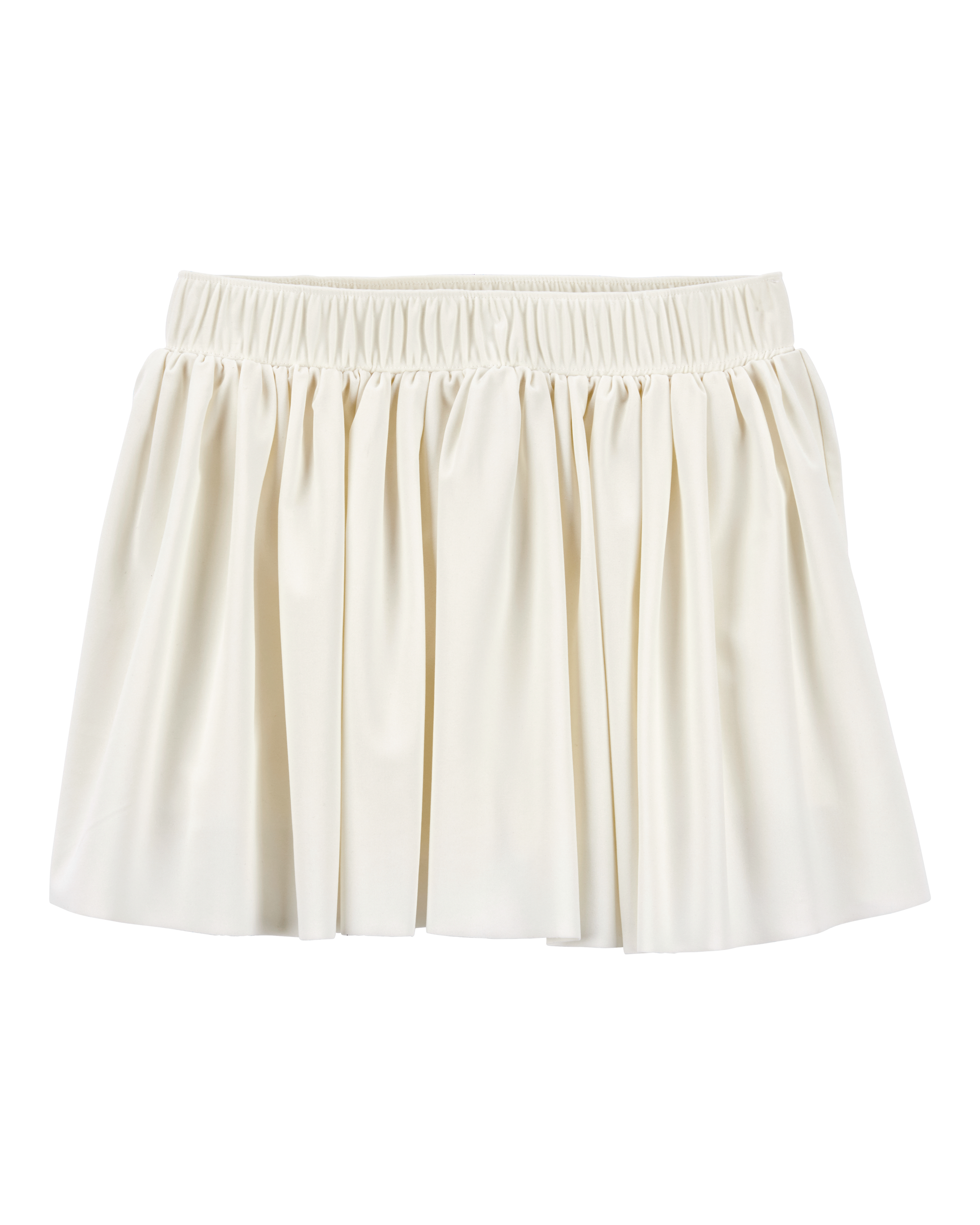 Kid Stretch Skort - White