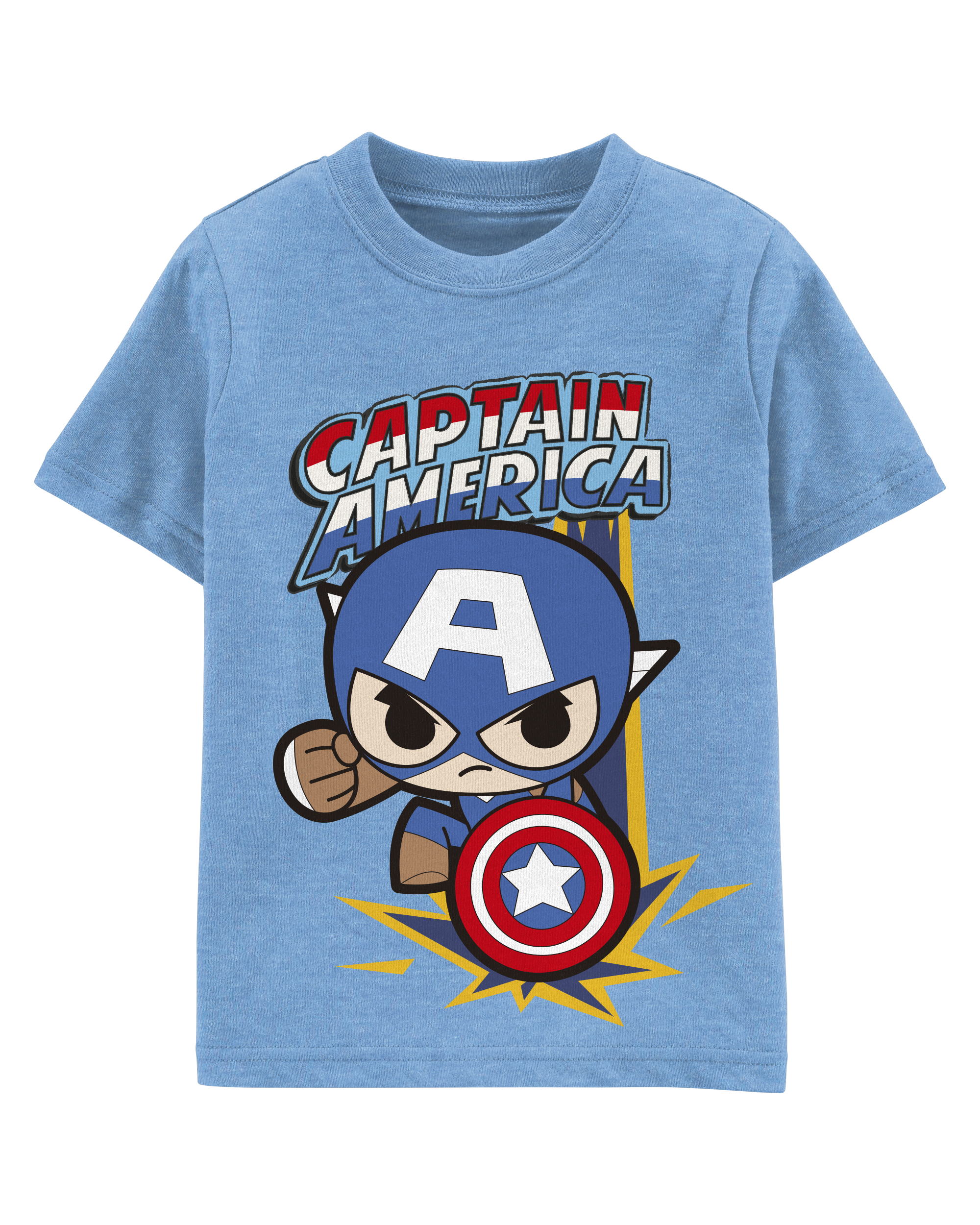 Toddler Boy Marvel™ Captain America Short-Sleeve Graphic Tee - Blue
