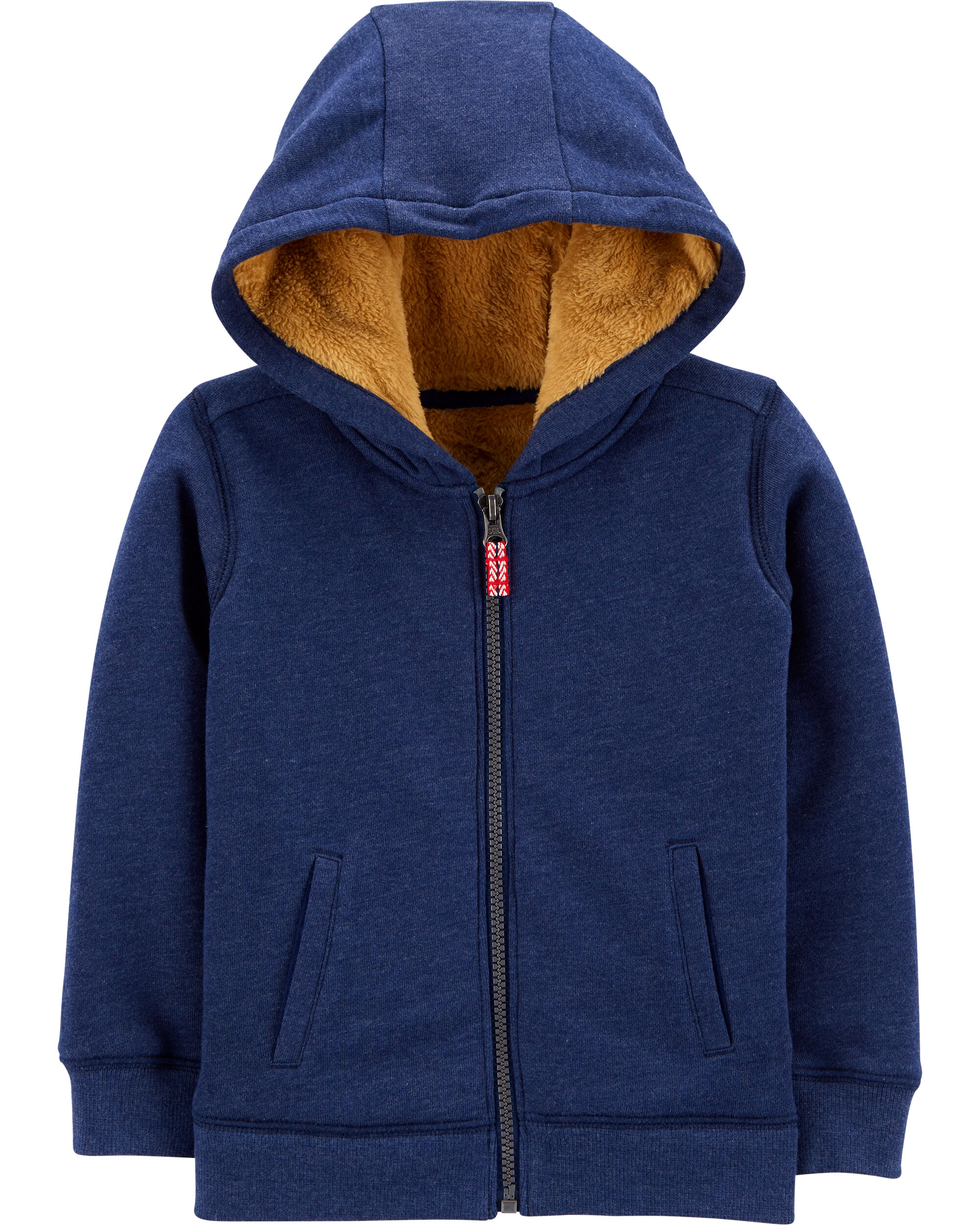 carter's fleece zip up jacket