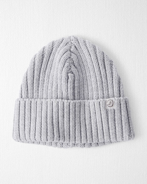Baby Organic Cotton Sweater Knit Beanie