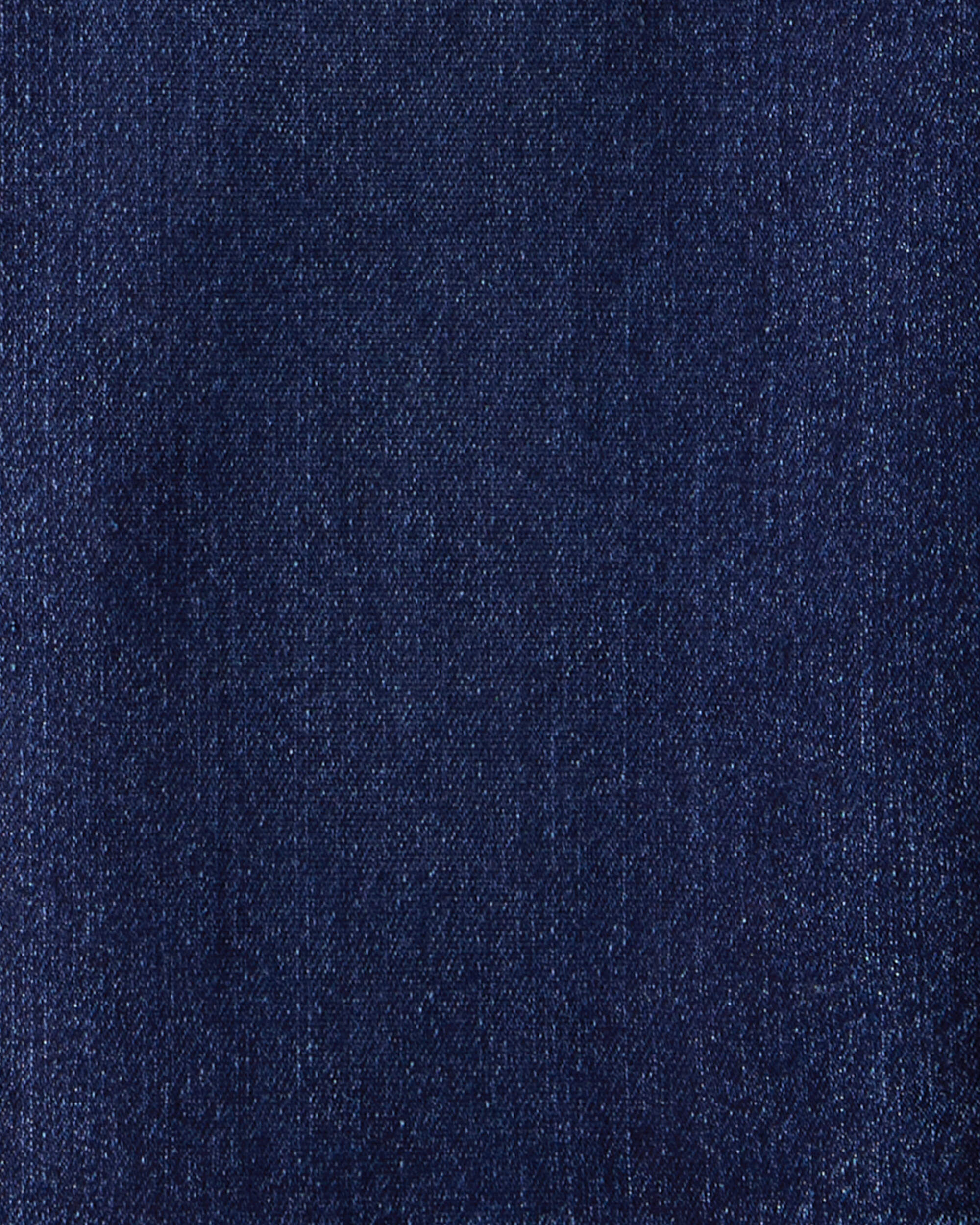 Kid Tapered Iconic Denim Drawstring Joggers