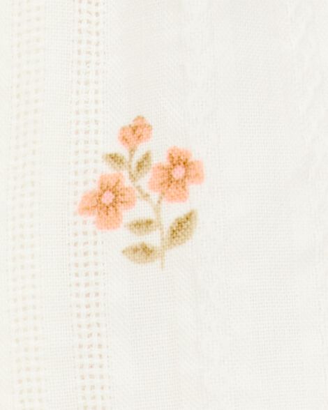  Product image 3 of Baby Floral Seersucker Shorts - Cream