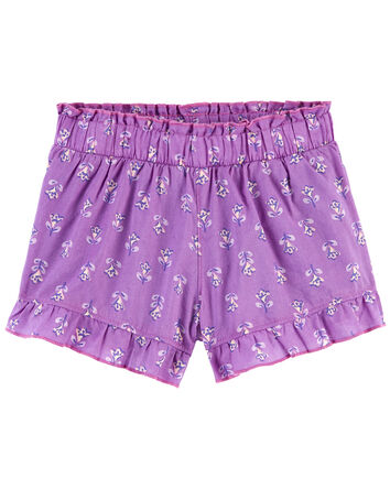 Toddler Floral Poplin Shorts