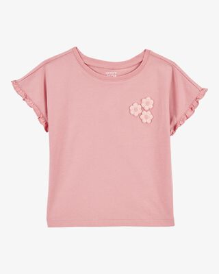 Product image 1 of Toddler Short-Sleeve Fashion Top - Pink
