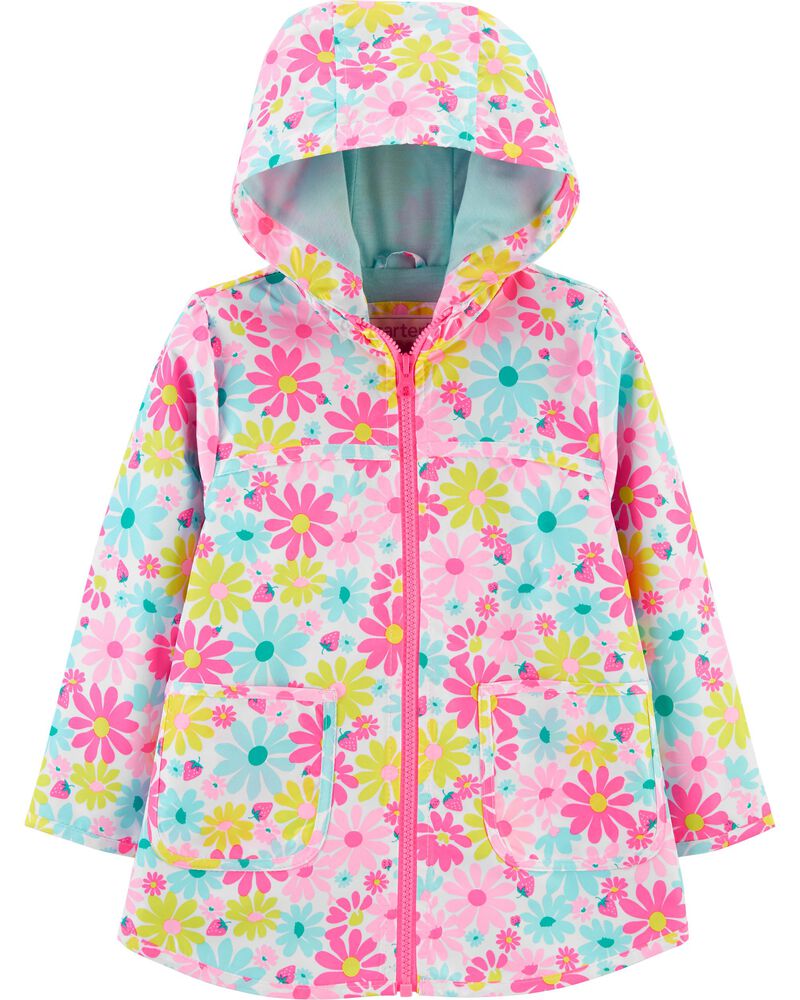 Floral Raincoat
