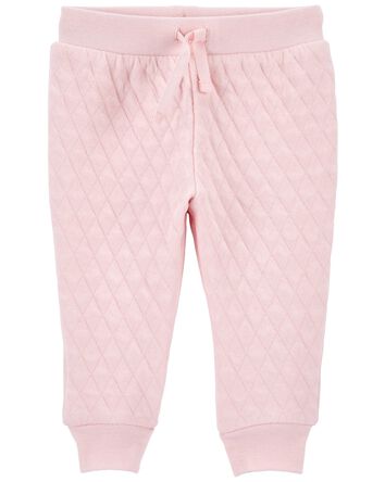 Baby Quilted Double Knit Joggers