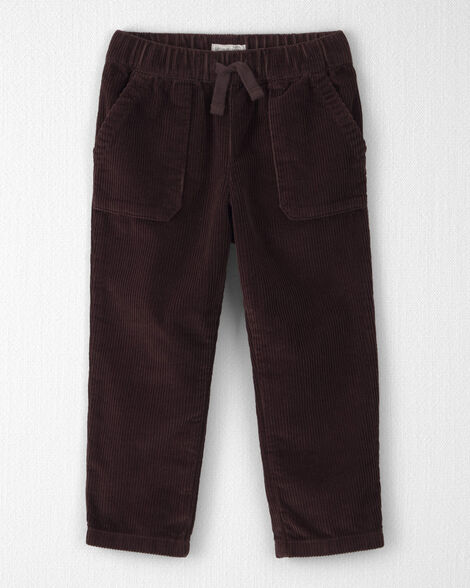 Toddler Boy Organic Cotton Corduroy Pants