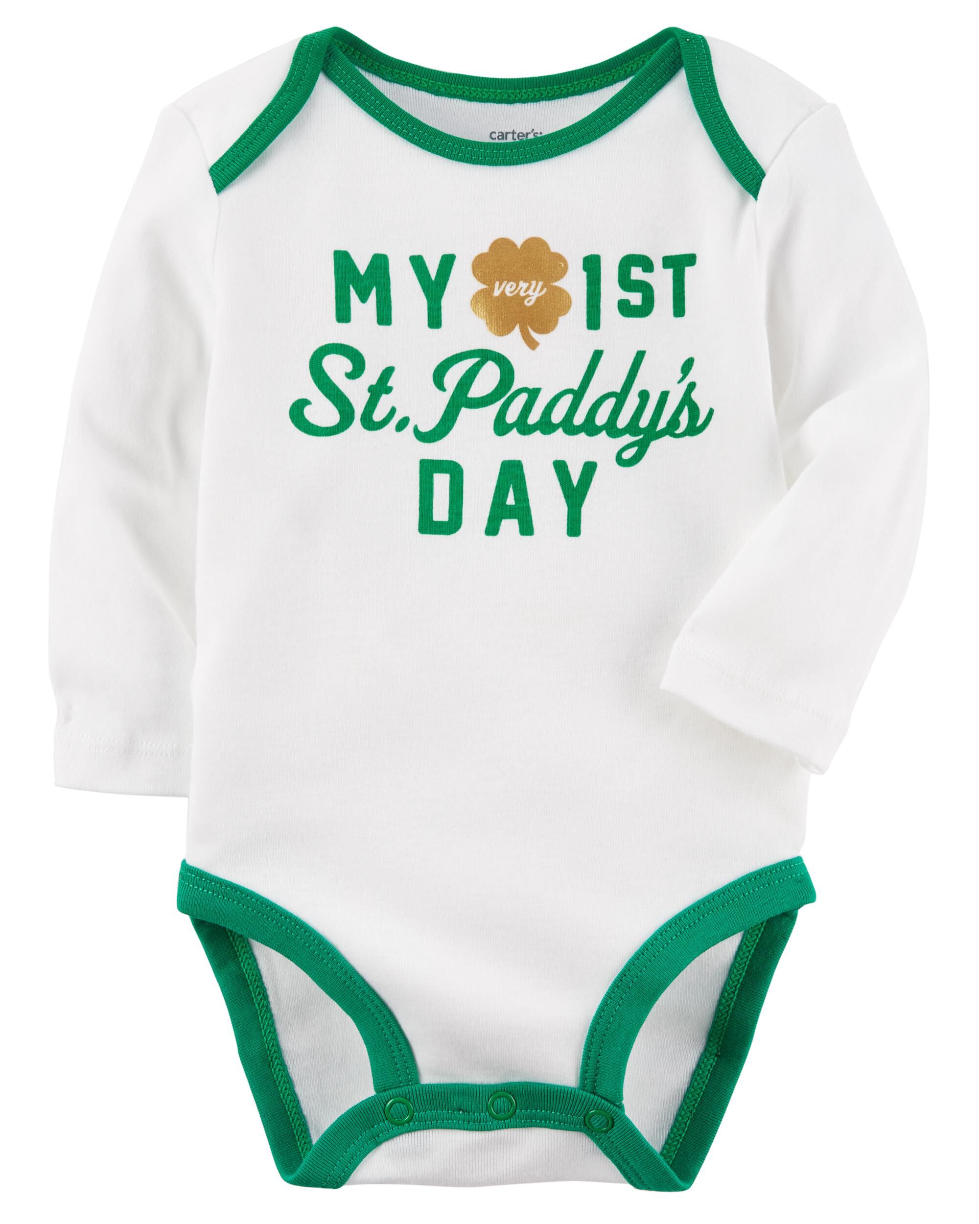 Carters st patrick's day top