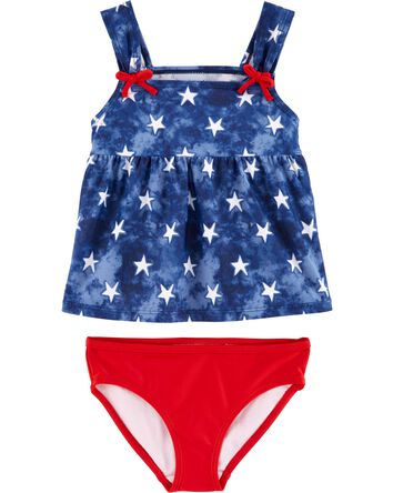 Fourth Of July Shop Toddler Girl Wear 2 Piece Swim Carter S