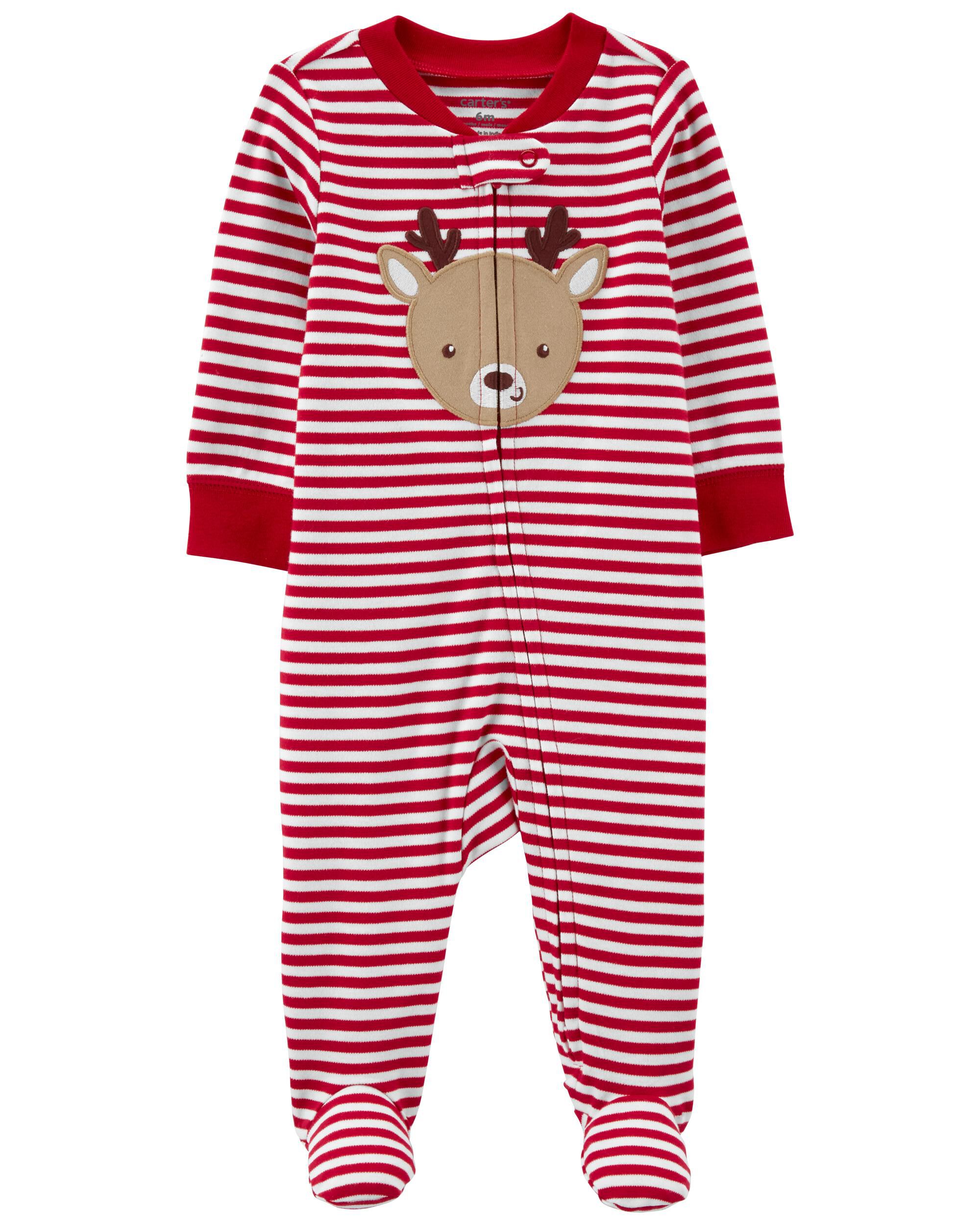 Reindeer sleeper top
