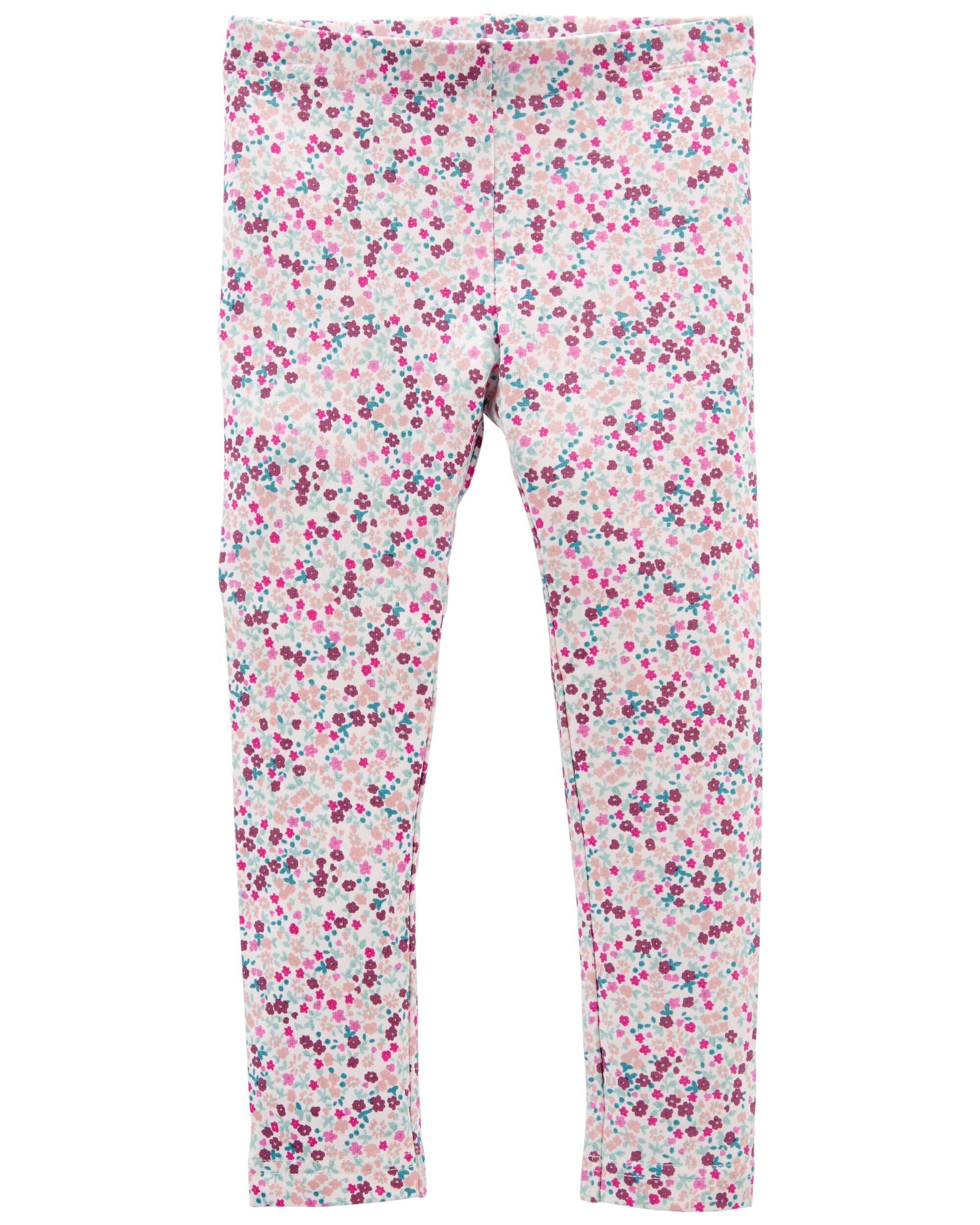 Carter's floral leggings clearance