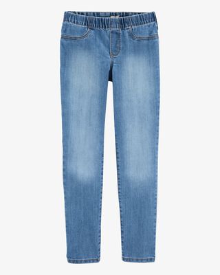 Product image 1 of Kid Medium Blue Wash Elastic-Waist Jeggings