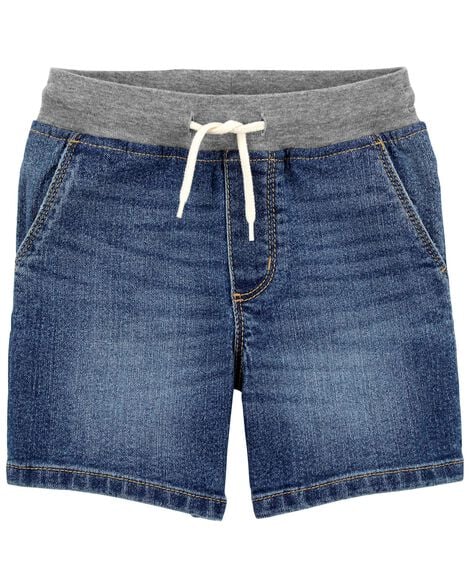 Product image 1 of Baby Drawstring Denim Shorts