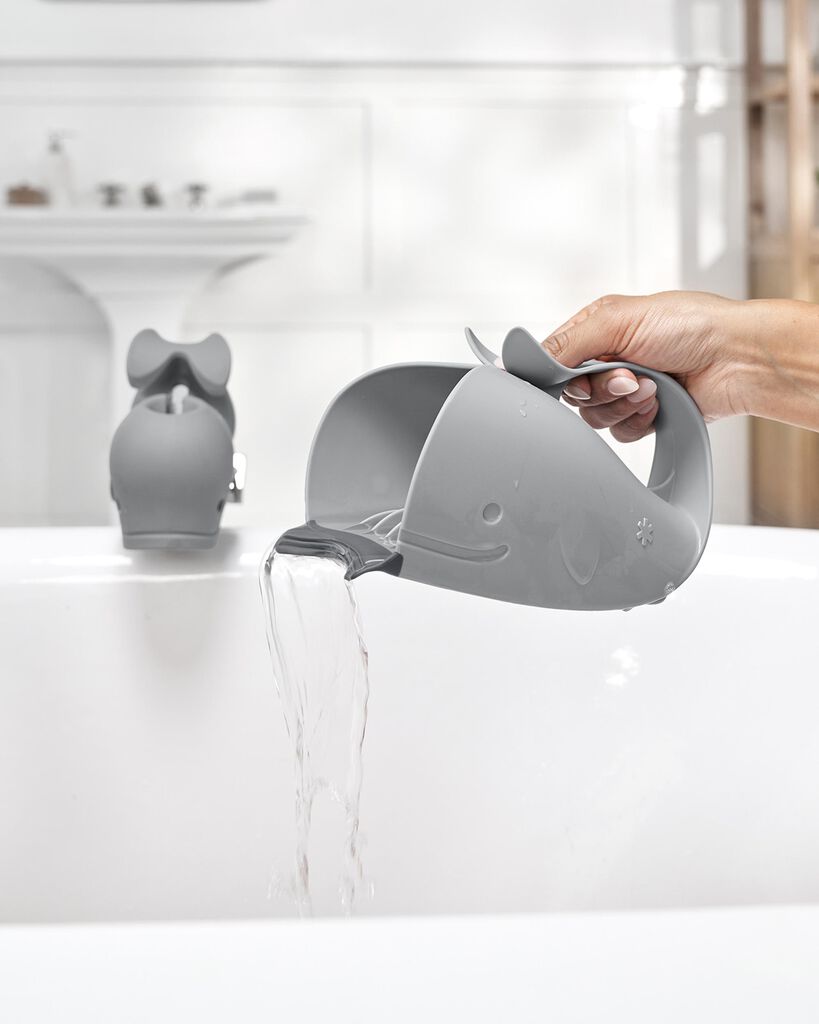 Skip Hop Moby Waterfall Bath Rinser - Grey