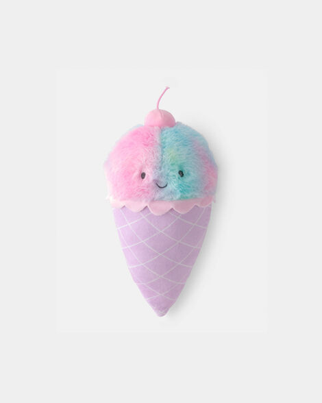 ice cream plush toy - purple