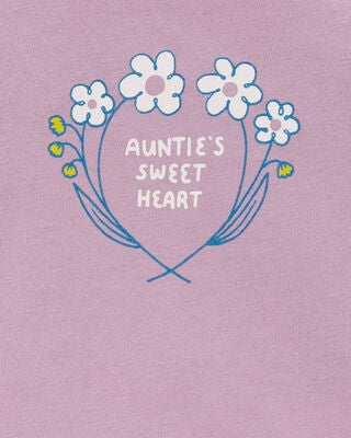 Product image 2 of Baby Auntie's Sweetheart Long-Sleeve Bodysuit 
