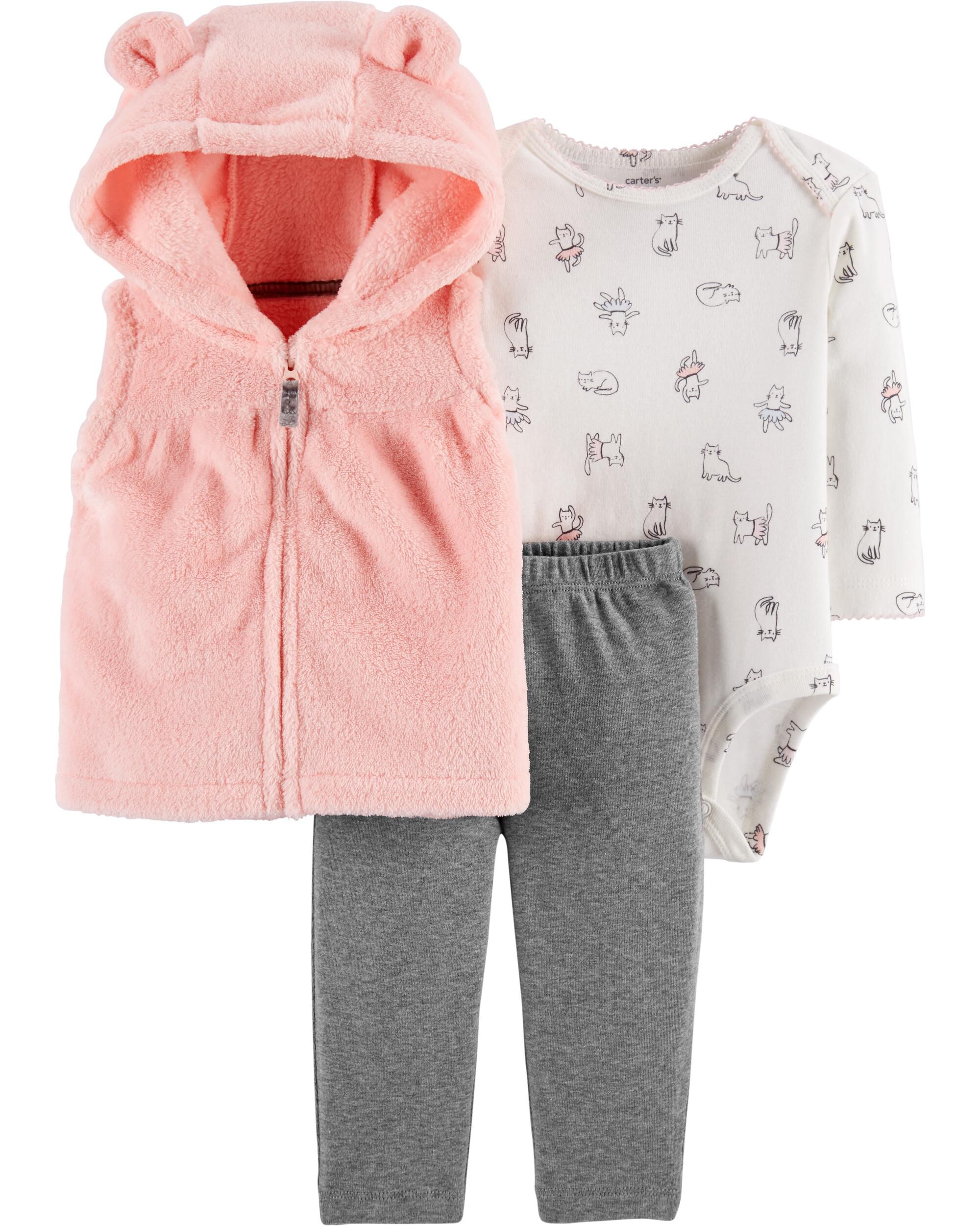 3-Piece Little Vest Set | carters.com