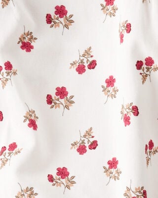 Product image 2 of Baby 3-Piece Floral Bubble Outfit Set - Pink/White