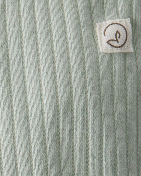 Product image 4 of Baby Girl 2-Pack Organic Cotton Rib Leggings