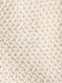 Cream - Baby Girl Button-Up Sleeveless Vest - Cream, Selected