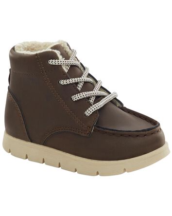Toddler Sherpa Lined High-Top Sneakers