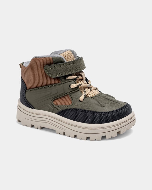 Product image 1 of Toddler Boy Ankle Boots - Olive