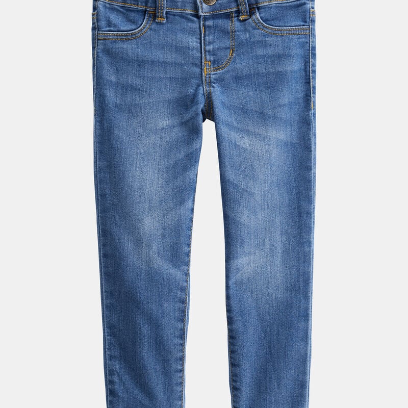 Toddler Medium Blue Wash Super Skinny-Leg Jeans