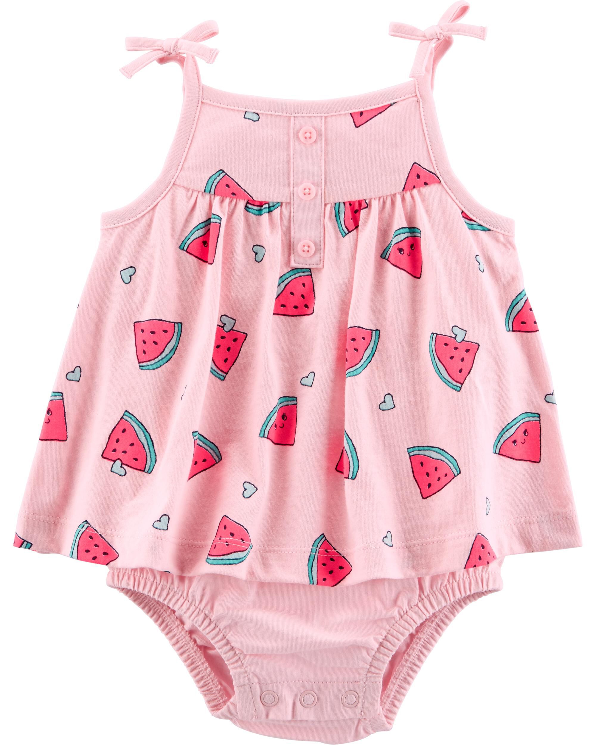 carter's watermelon jumpsuit
