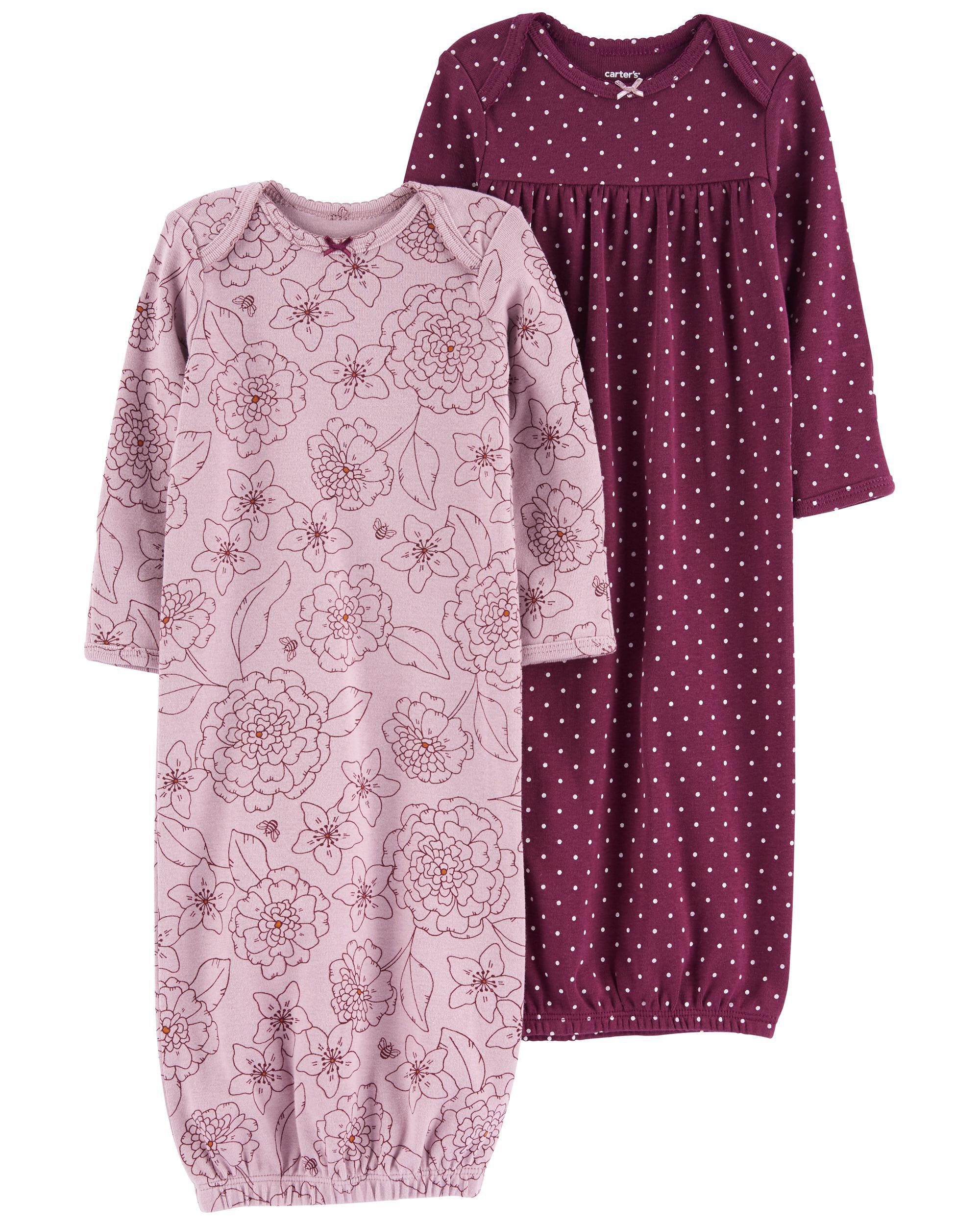 Carters sleep gowns sales