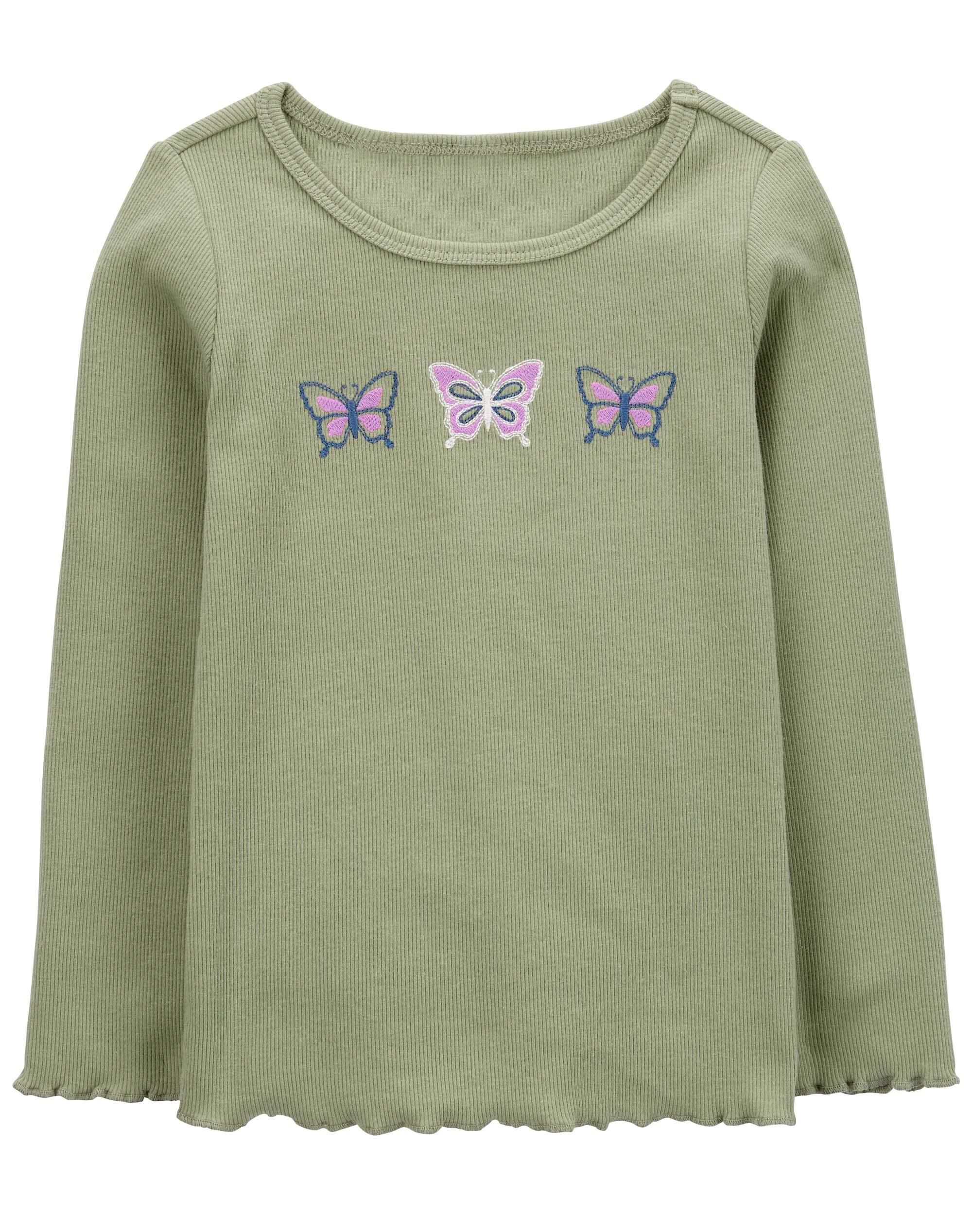 Toddler Butterfly Long-Sleeve Tee - Carter's | Carter's