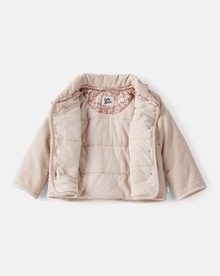 Product image 2 of Baby Girl Corduroy Fashion Jacket - Brown