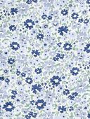 Blue - Baby Floral Print Dress and Headwrap Set, Selected
