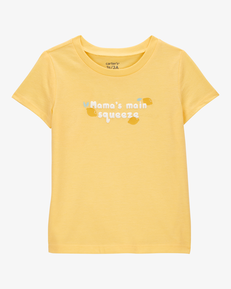 toddler girl mama's main graphic tee