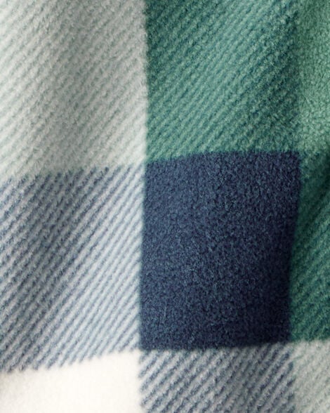  Product image 4 of Baby 3-Piece Plaid Little Jacket Set - Green/Brown