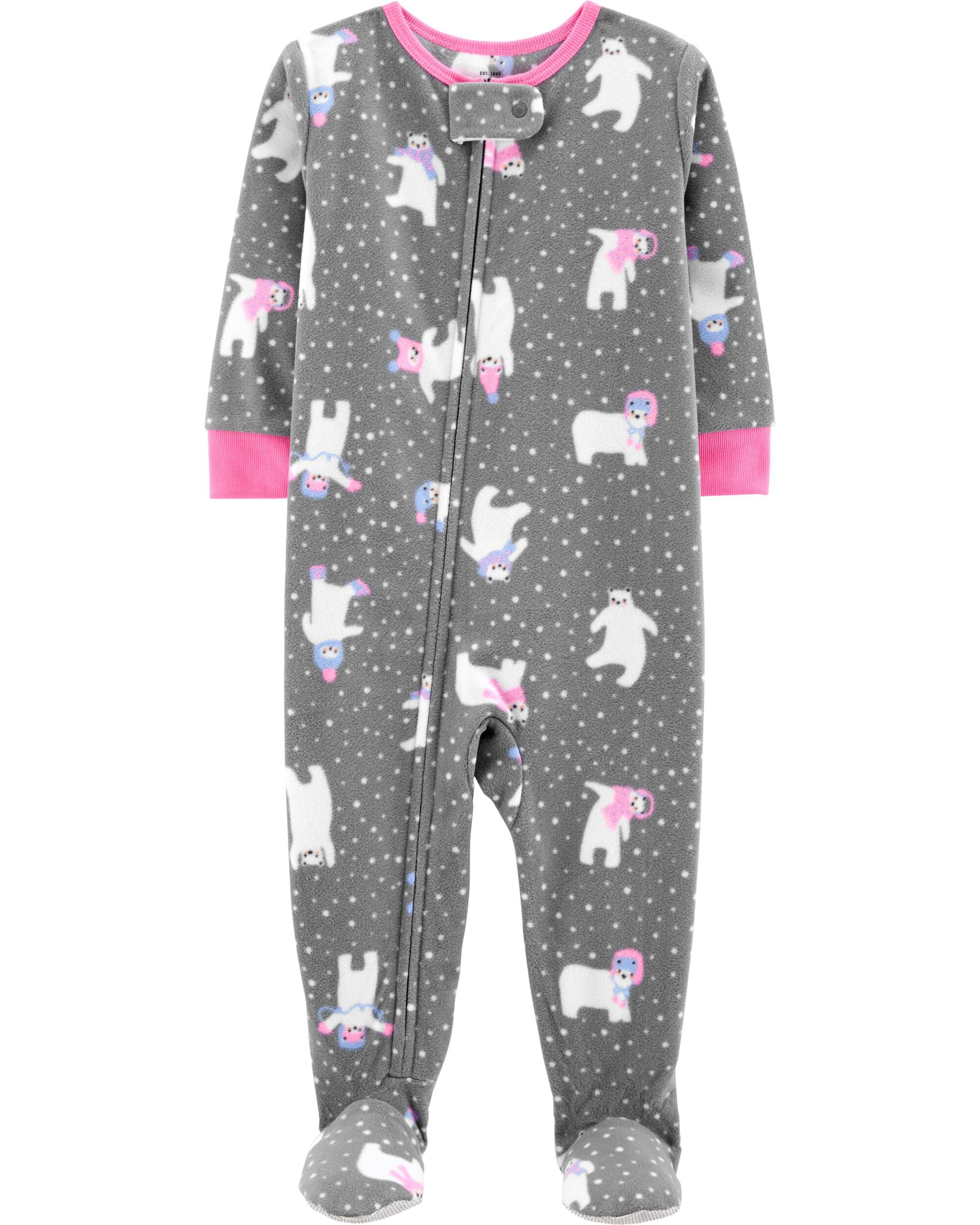 carter's polar bear pajamas