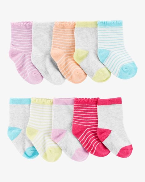 Product image 1 of Baby 10-Pack Crew Socks