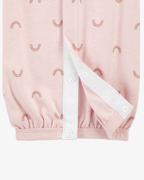  Product image 4 of Baby Preemie Rainbow Cotton Sleeper Gown